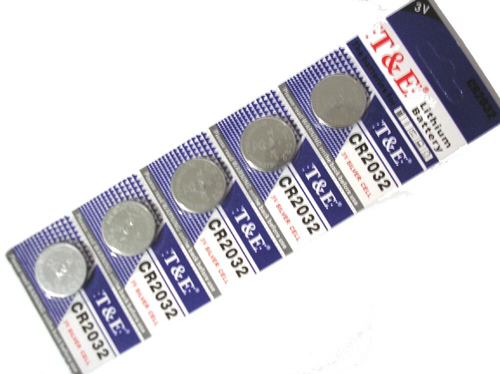 5pcs CR2032 3V Lithium Watch Calculator Batteries Fast Free Shipping