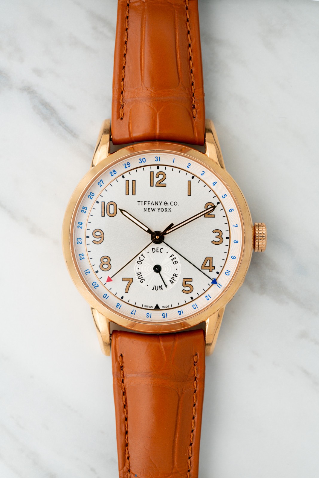 Tiffany & Co. CT60 Annual Calendar 18K