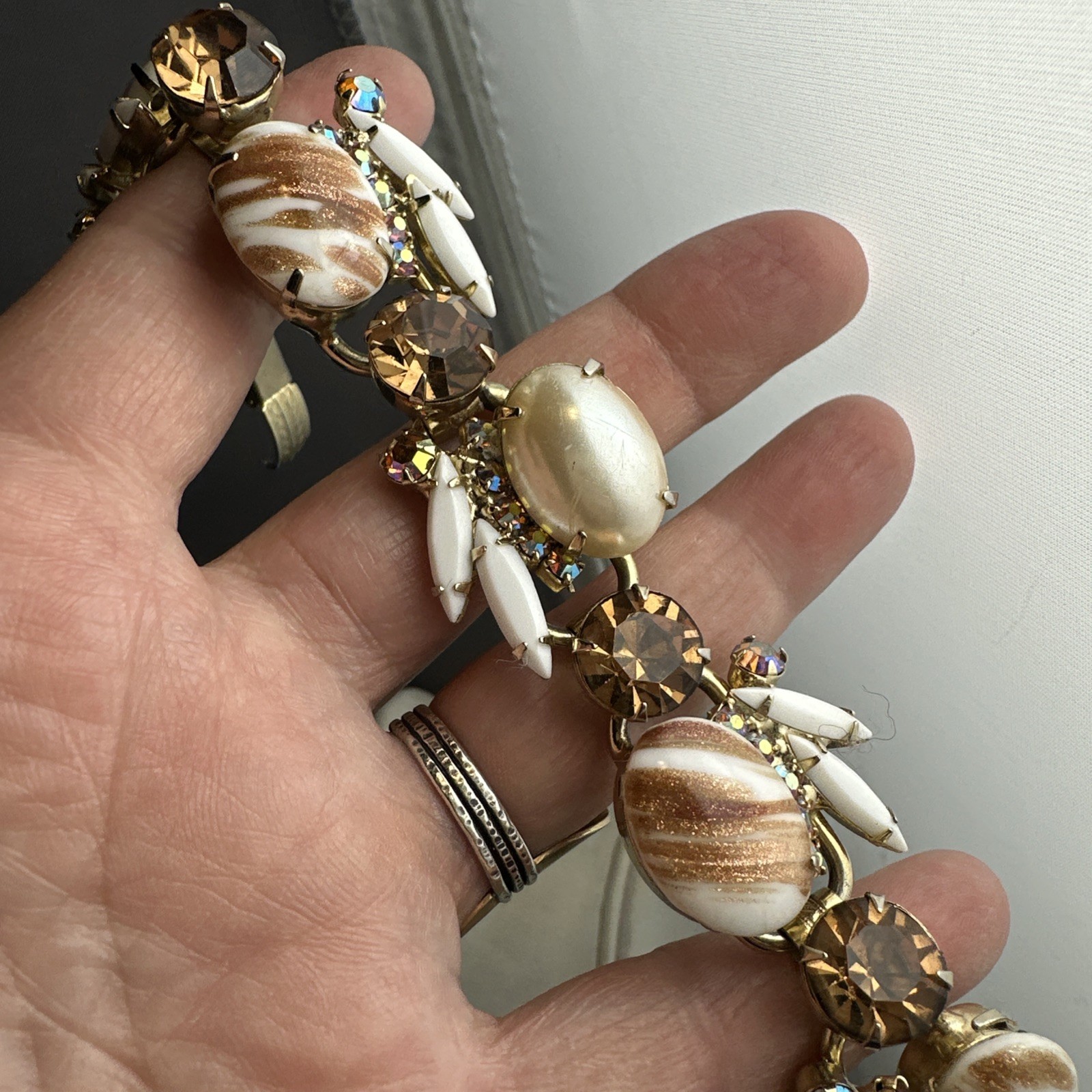 DeLizza & Elster Juliana Book Piece five-link bracelet