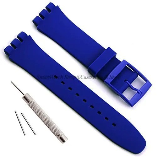Wrist Watch Band Strap For Swatch 16mm 17mm 19mm 20mm Rubber Silicone Watchband