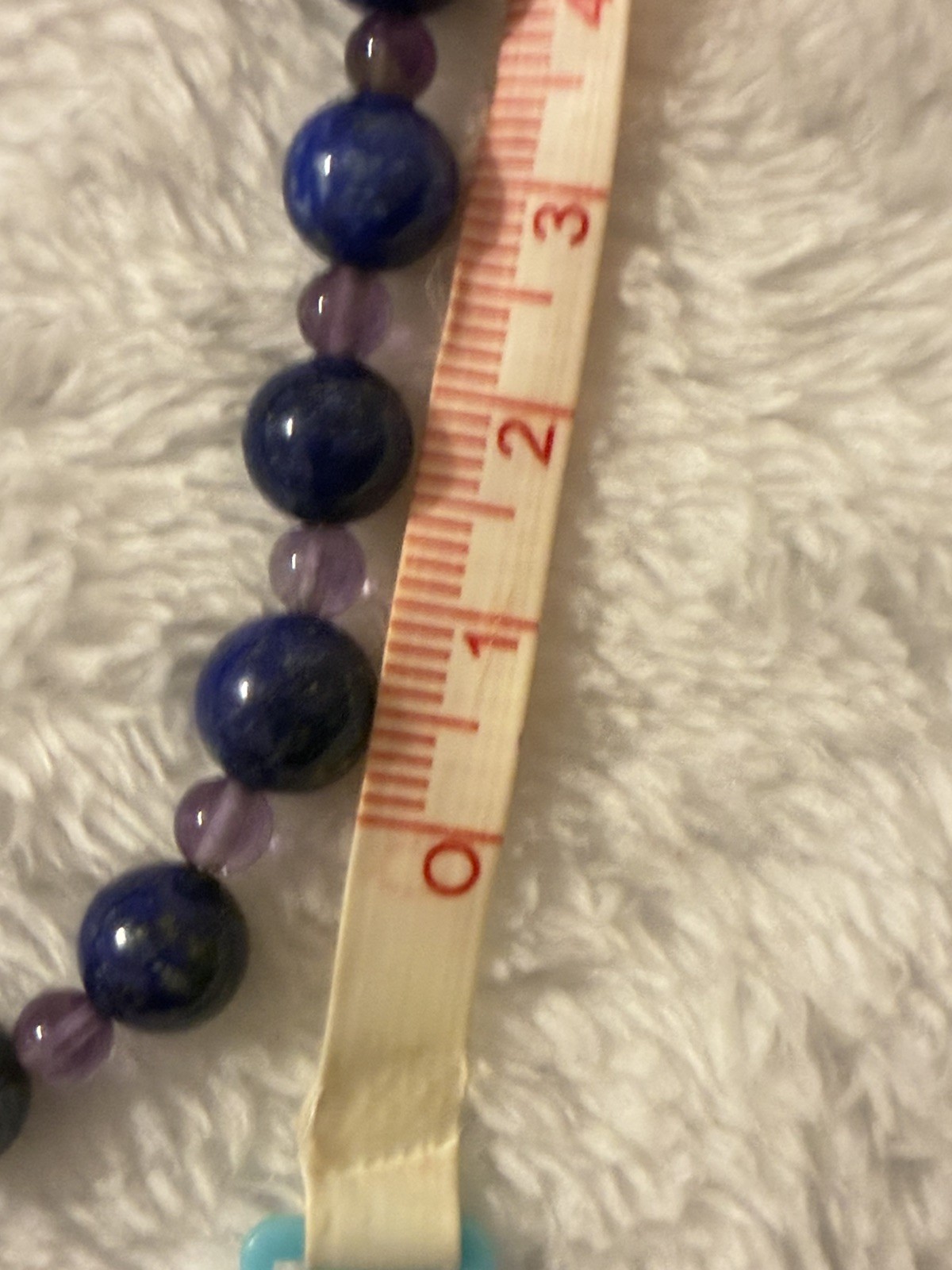 Jay King DTR Lapis Lazuli Beaded Necklace Sterling Silver 925 Mine Finds 35.5”