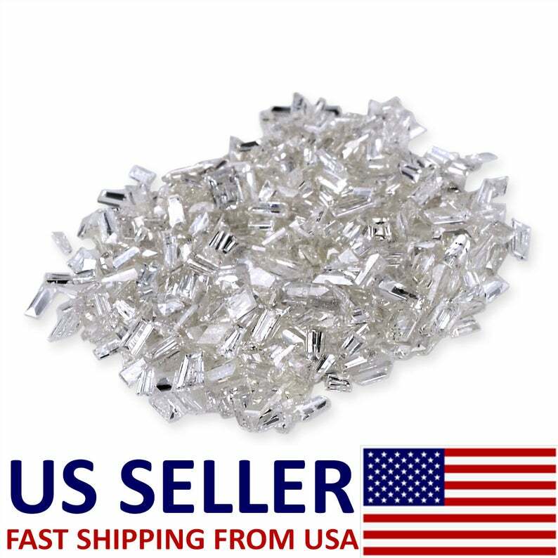 100%Natural Loose Diamonds 10 Pcs Lot Loose Tapered Baguette Faceted Cut 0.05 Ct