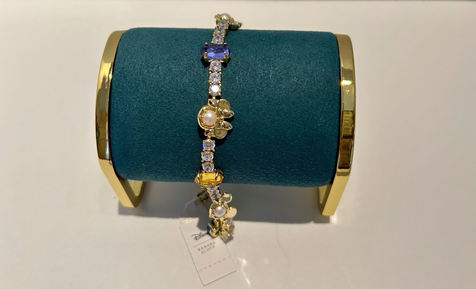 Kendra Scott Disney Mickey & Minnie Mouse Gemstone Bracelet, SOLD OUT & Rare