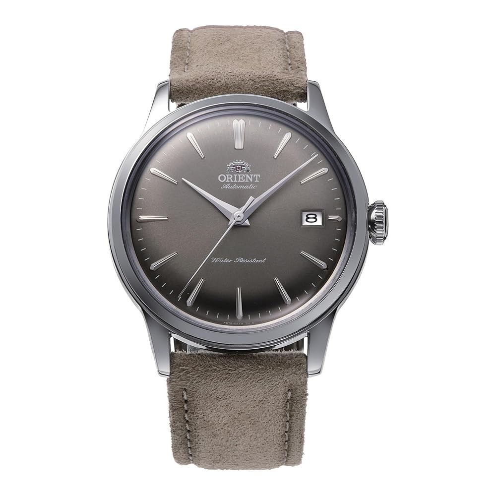 Orient Men’s Bambino Gray Dial Automatic 38mm Watch RA-AC0M13N
