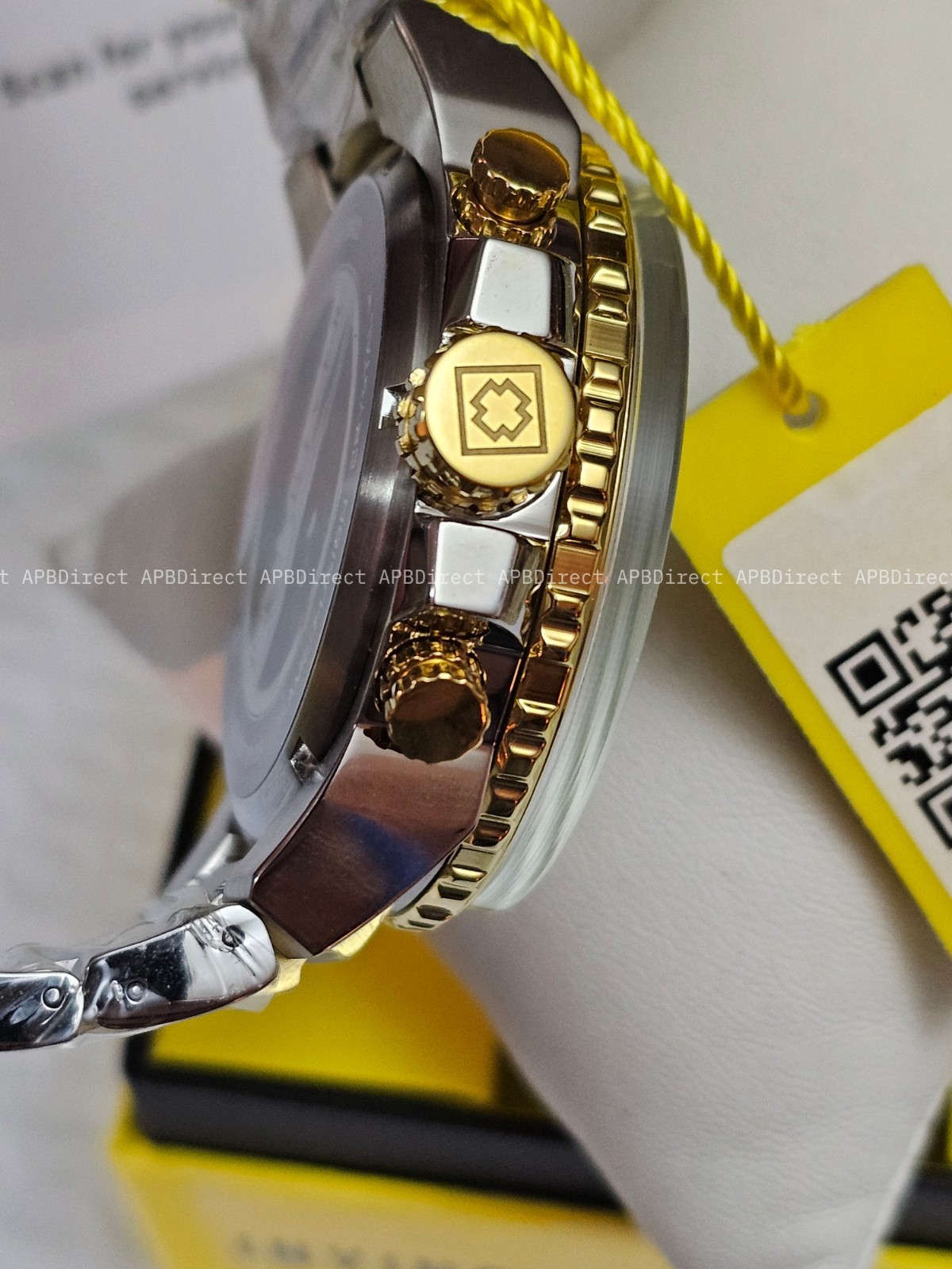 Invicta – Pro Diver – Very Thick Flame-Fusion Crystal Chronograph – mens watch