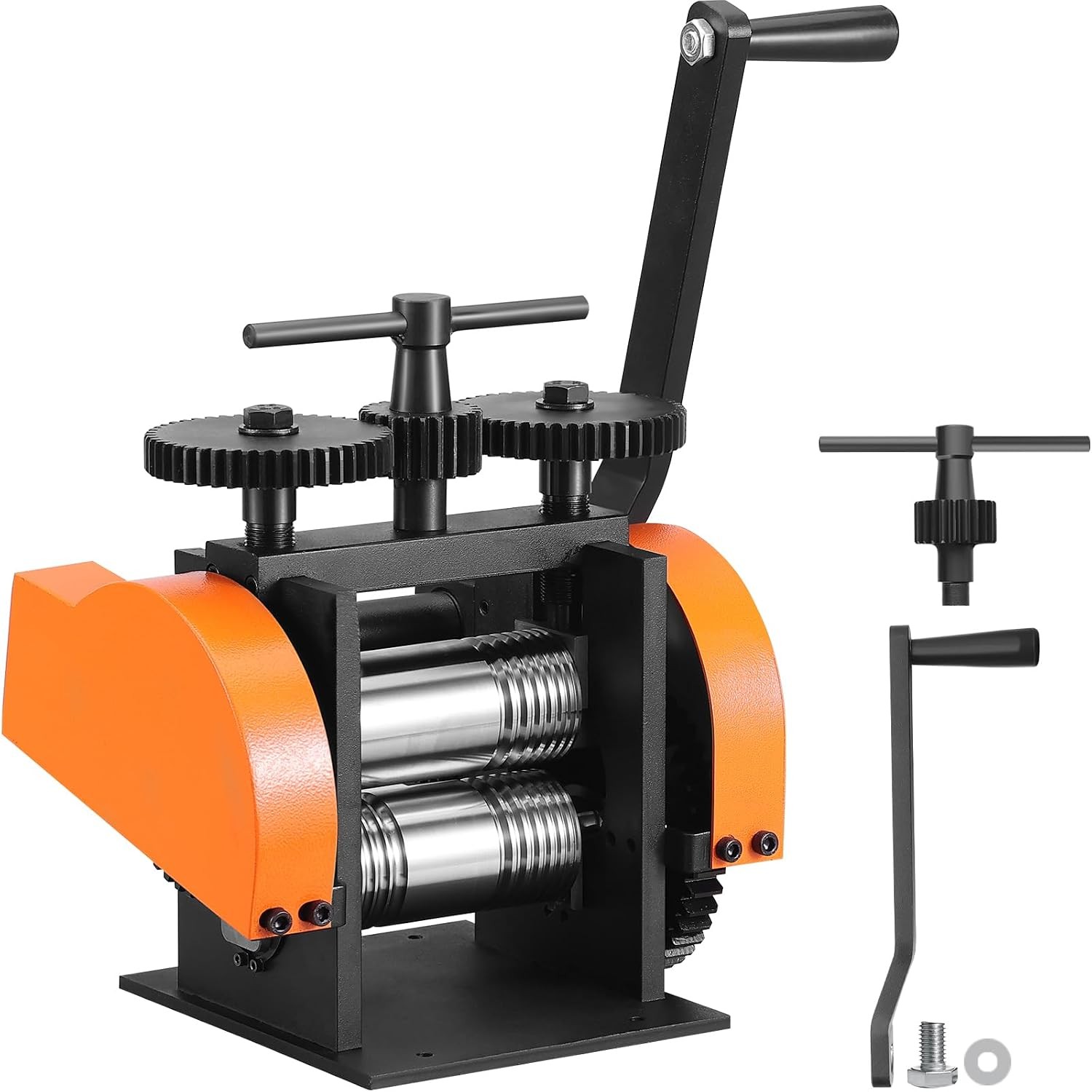 45mm Jewelry Rolling Mill Machine 1:2.4 Gear Ratio