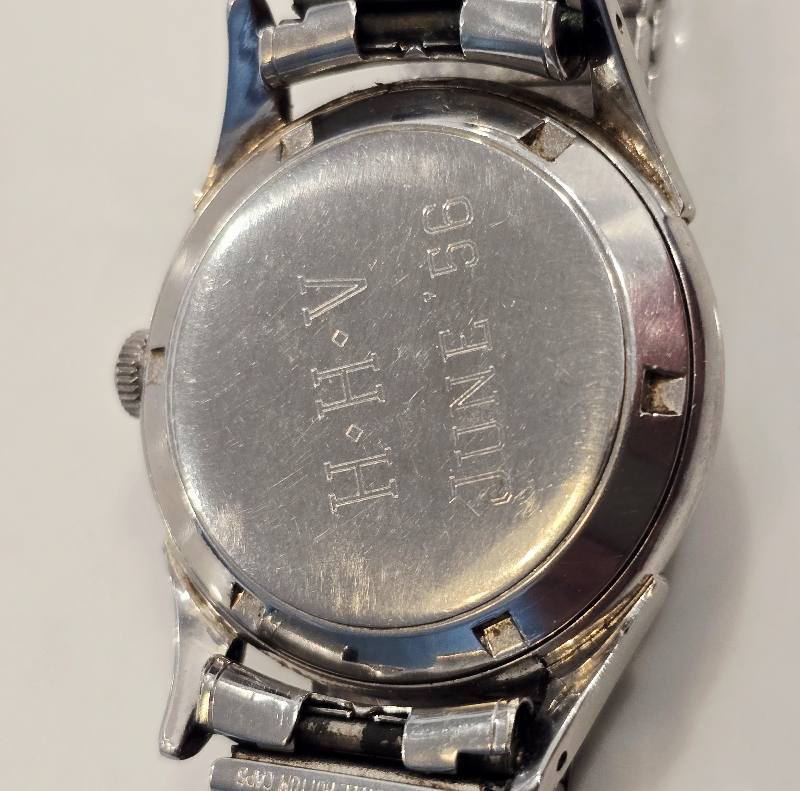 Eterna Matic 33mm 17J Cal 1412U Automatic Watch – Sweep Second – 1950’s – Estate