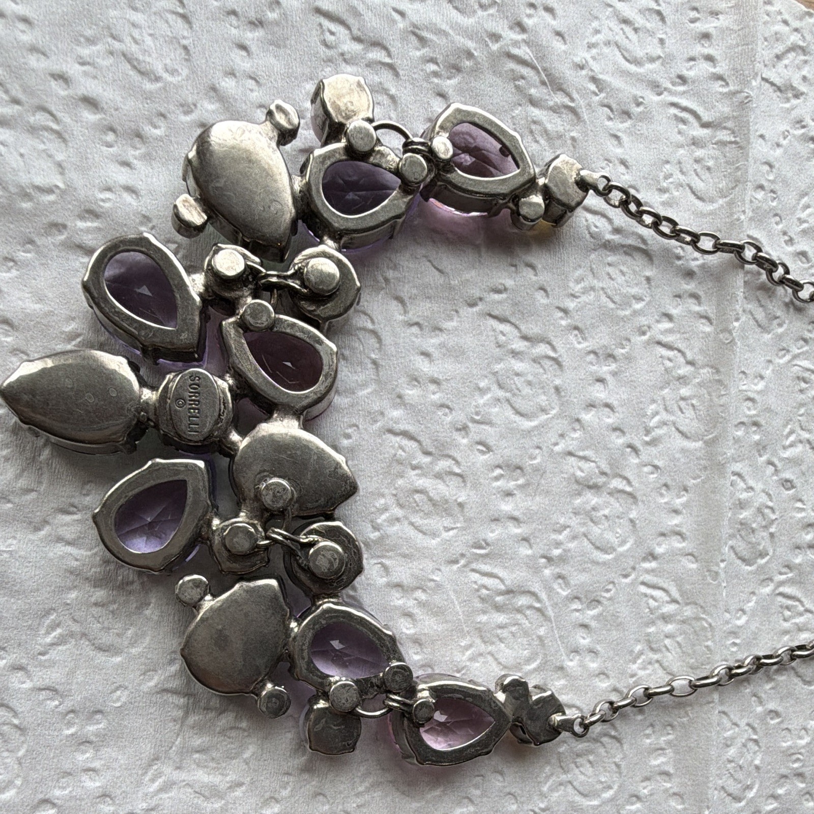 Sorrelli Dare To Pear Cupcake Antique Silver Necklace NWT 💜💚