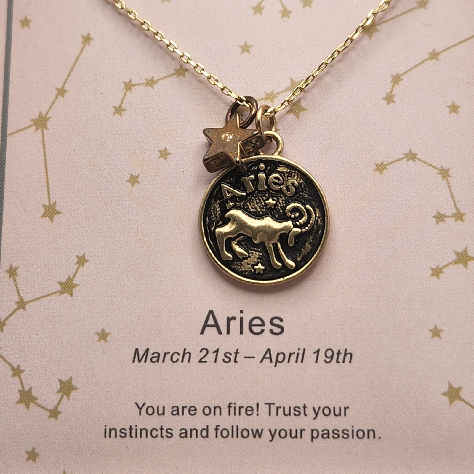 Sparkle Allure ARIES Pendant Zodiac Sign