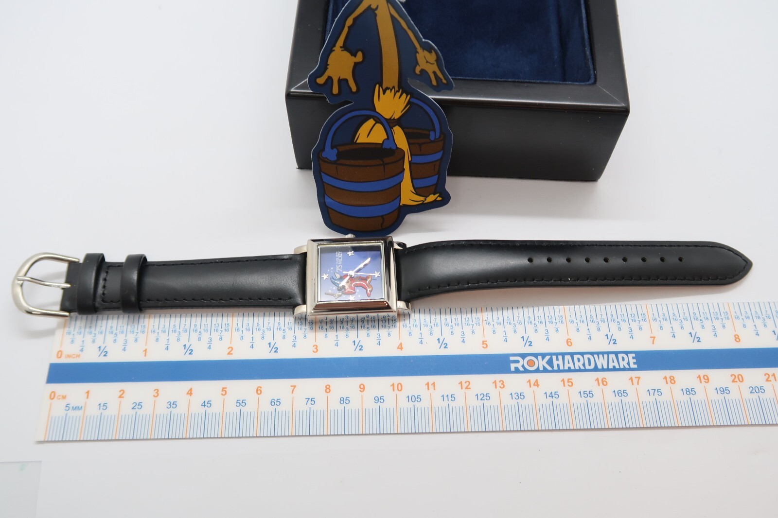 MICKEY MOUSE, 75 Year Disney, “Sorcerer’s Apprentice” LE CHARACTER WATCH,R8-84