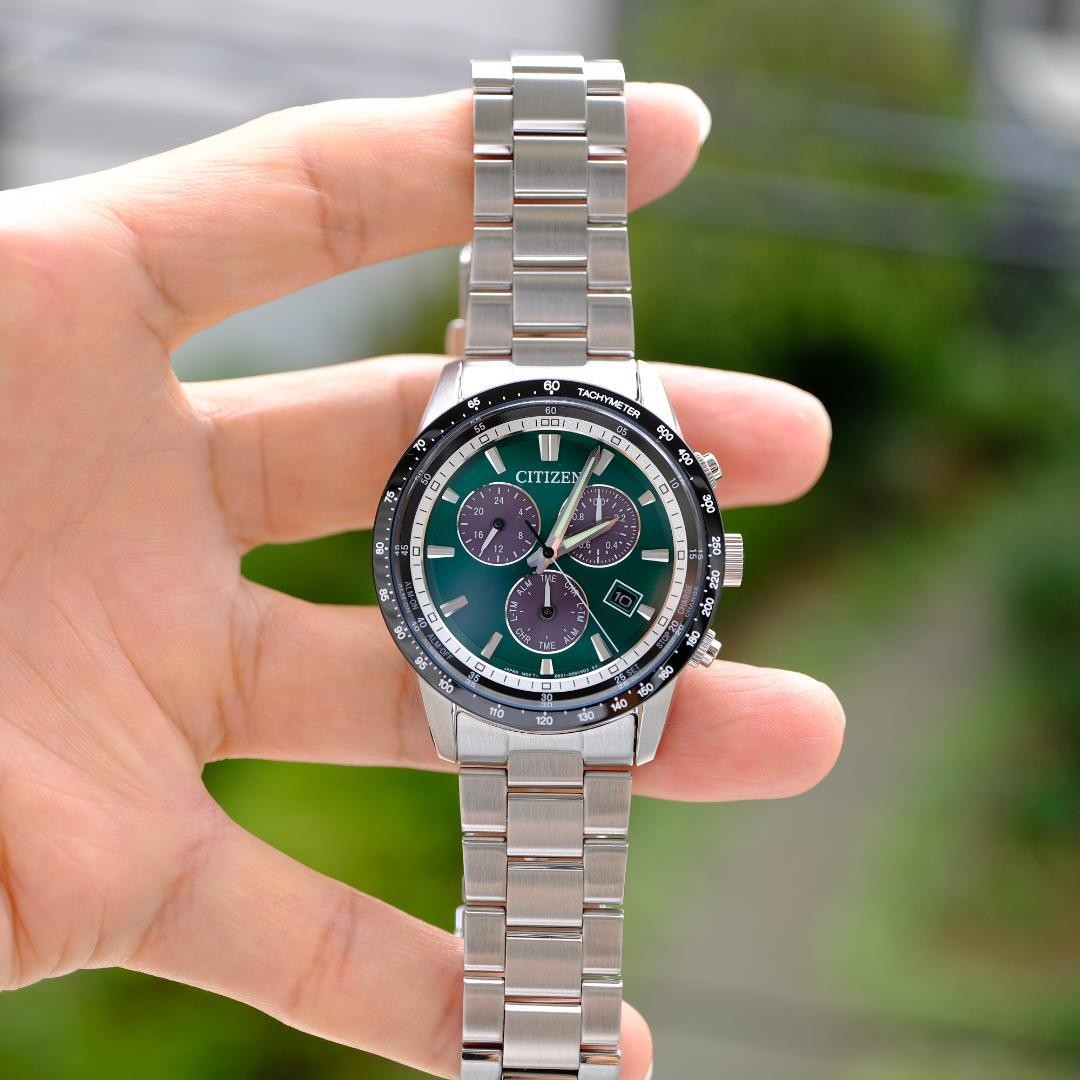 Citizen BL5614-59W Chronograph Watch Wrist 19.5cm