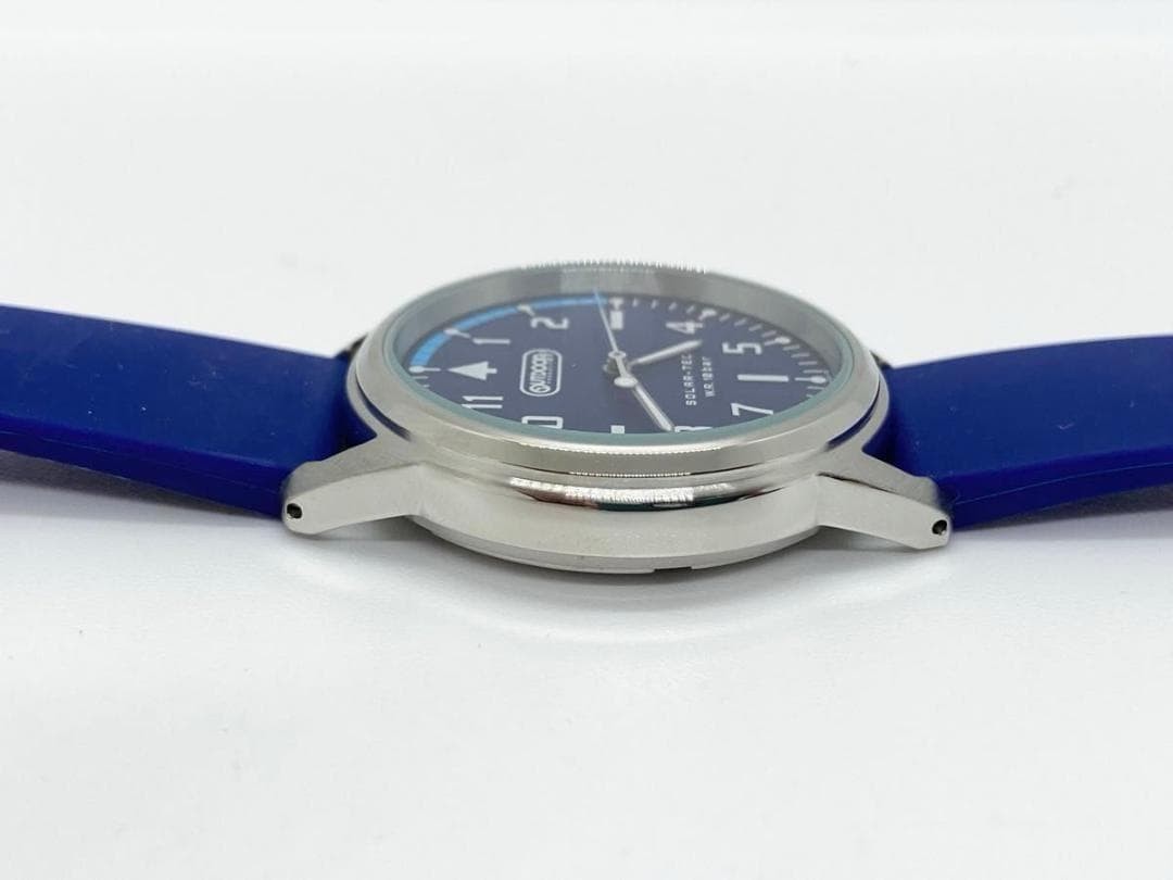 New Citizen Solar Reversible Wristwatch Outdoor Products Blue