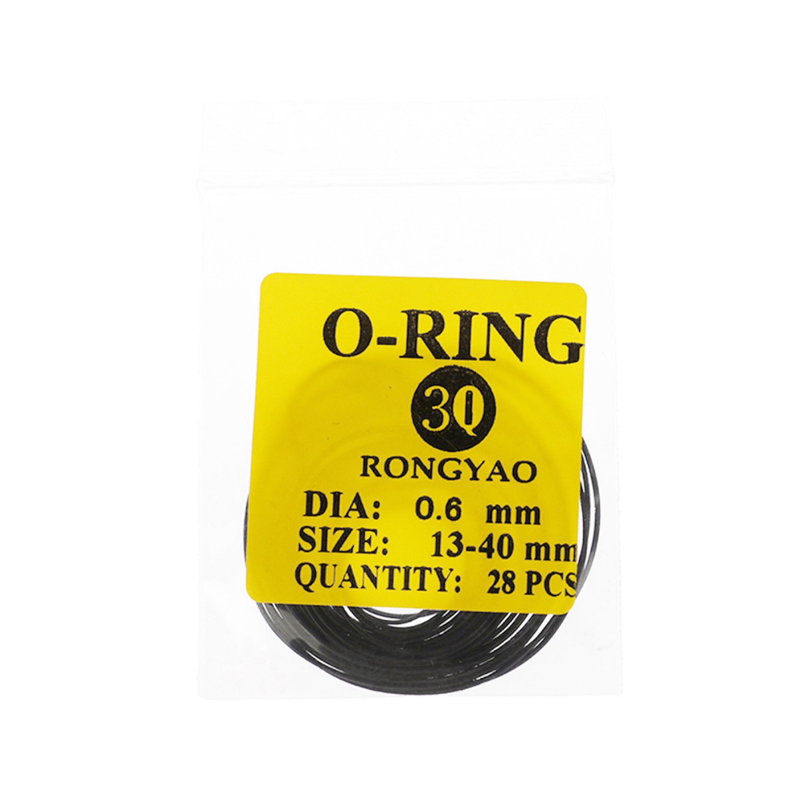 0.5/0.6/0.7/0.8mm Watch O-Ring Waterproof Rubber Watch Back Cover Gaskets