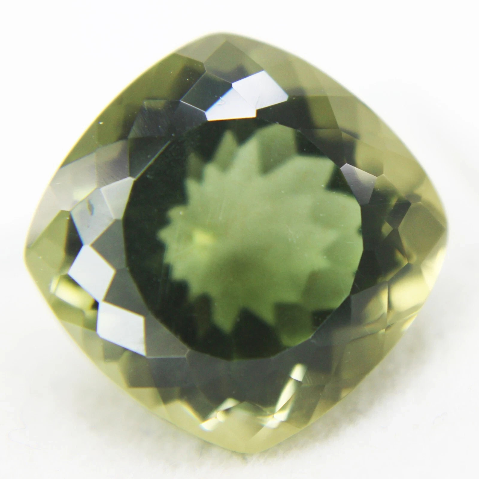 9.55 Ct Cushion Loose Gemstone Certified Russian Natural Demantoid Garnet
