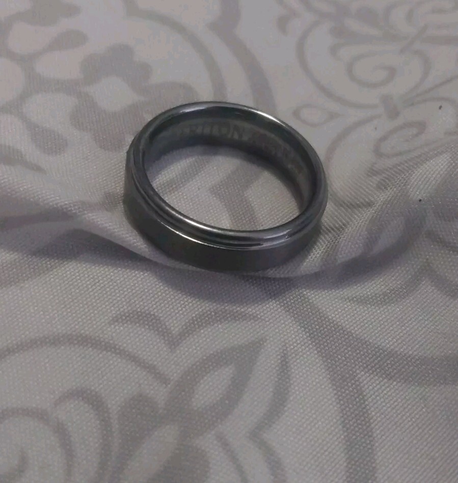 Triton Tungsten Carbide Wedding Ring Band Sizes 7.5,10