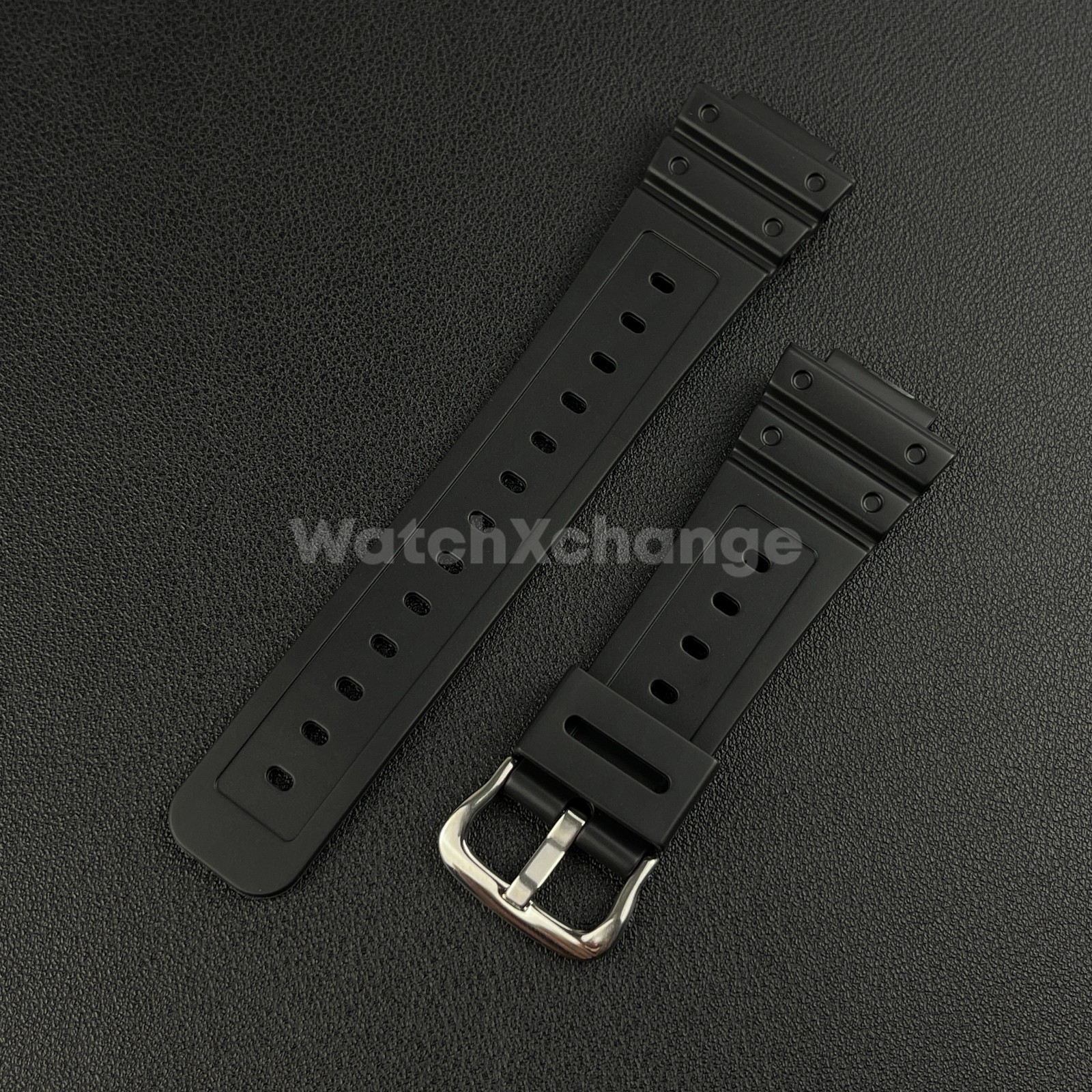 Black Watch Strap For G-SHOCK Replacement Rubber Band CASIO GA2100 GA2110 16mm