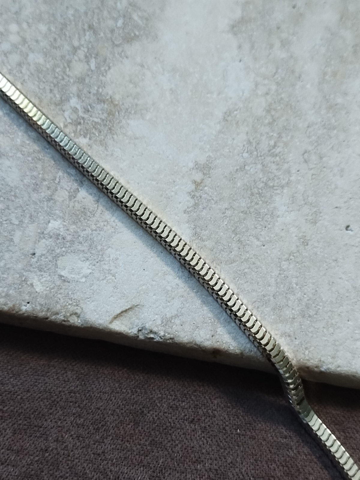Milor Italy Snake Chain Necklace 16” Sterling Silver 925 13g 3.25mm