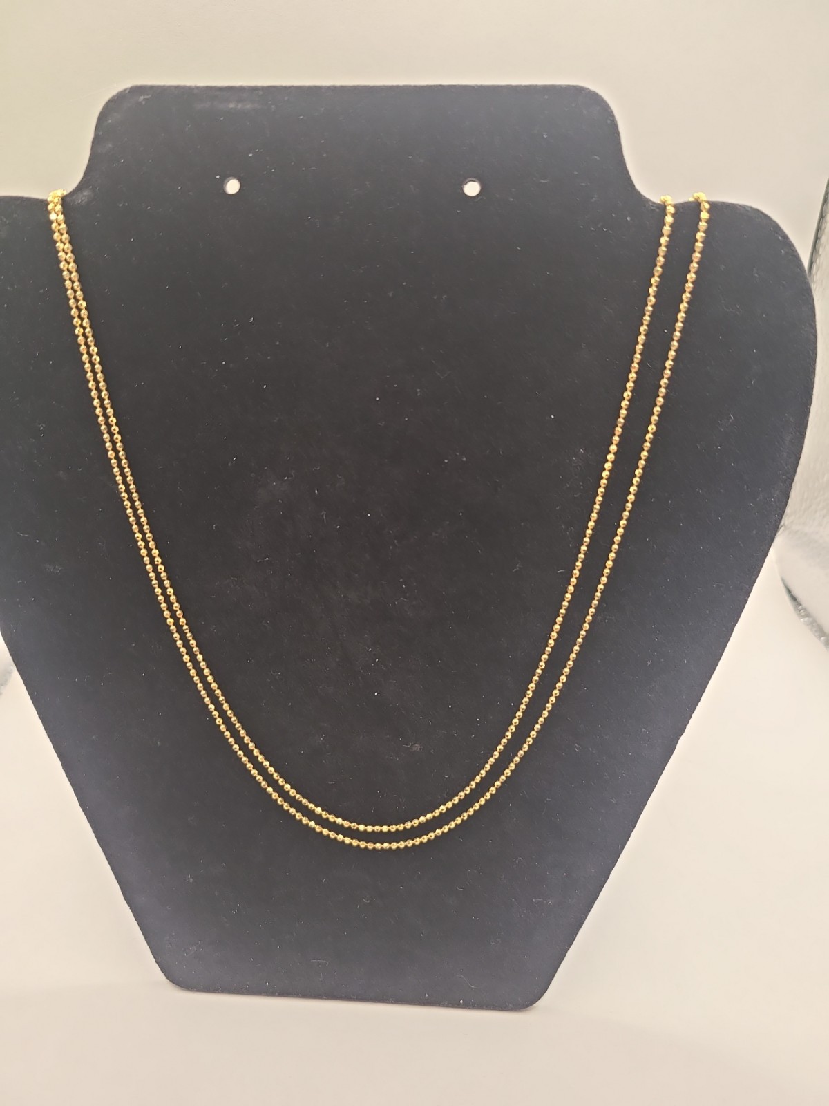 Necklace 14 kt gold. Milor Italy. 49 in. 9.54 g.