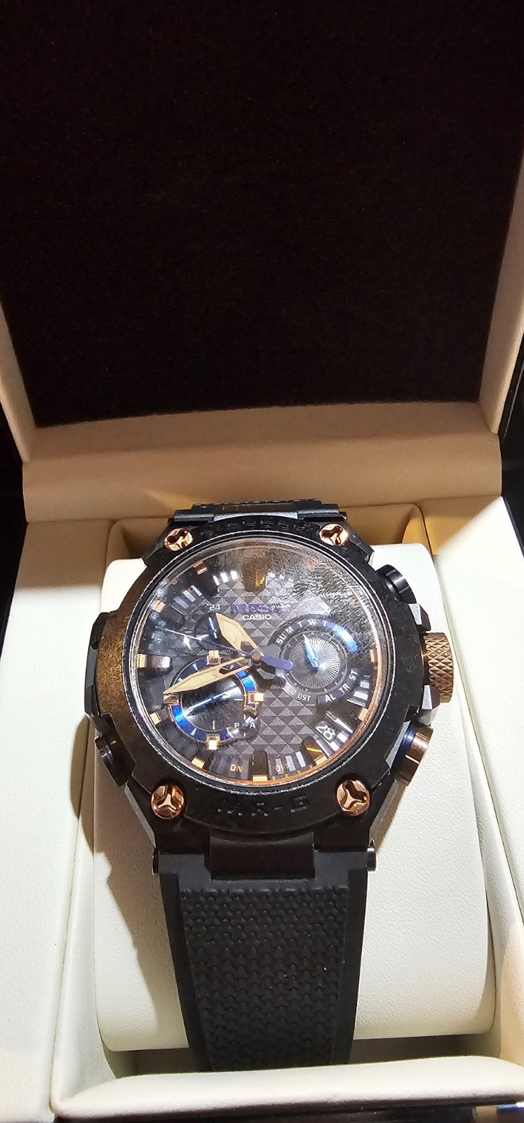 G-Shock MR-G GPS Hybrid Radio-Controlled Kachi-Iro Men’s Watch MRG-B2000R-1A