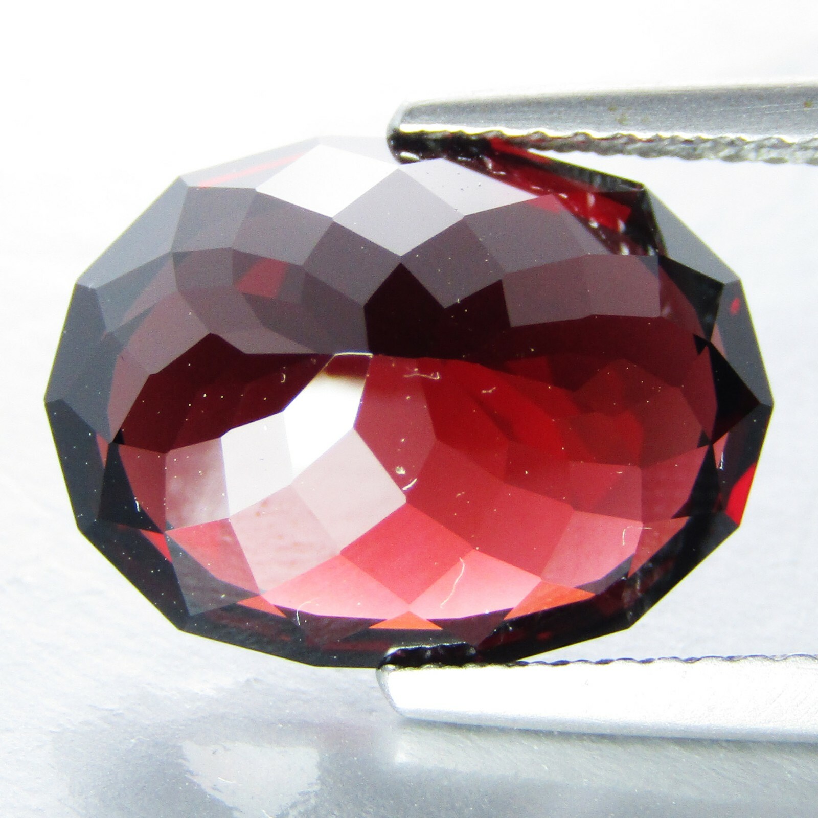 9.22Cts Specious Natural Red Color Almandine Garnet Oval Custom Cut