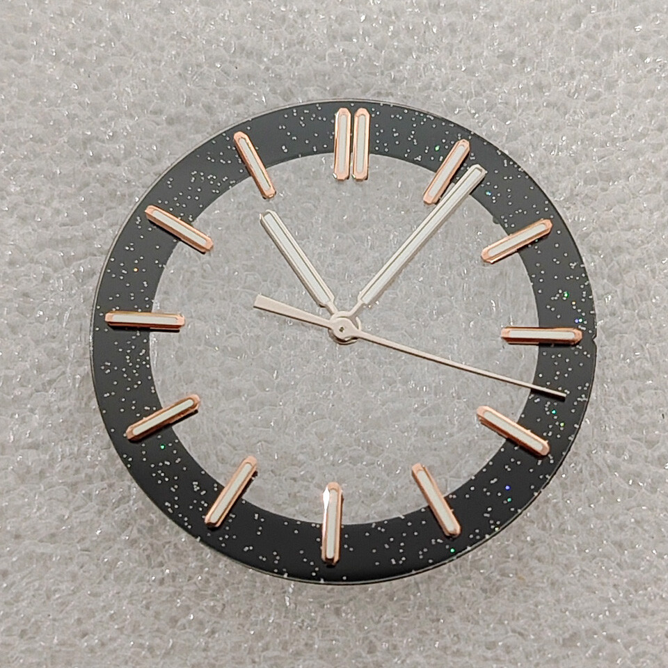 Watch Dial Transparent Skeletonized Star Dial 31.8mm + Hand for NH35/70 Movement