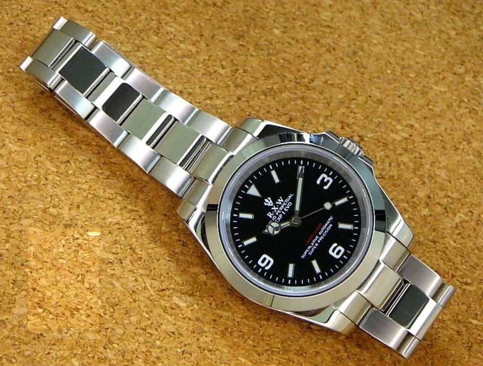 RXW EXPIEVO Red Depth Automatic Men’s Wristwatch NH35A 39mm Box Japan