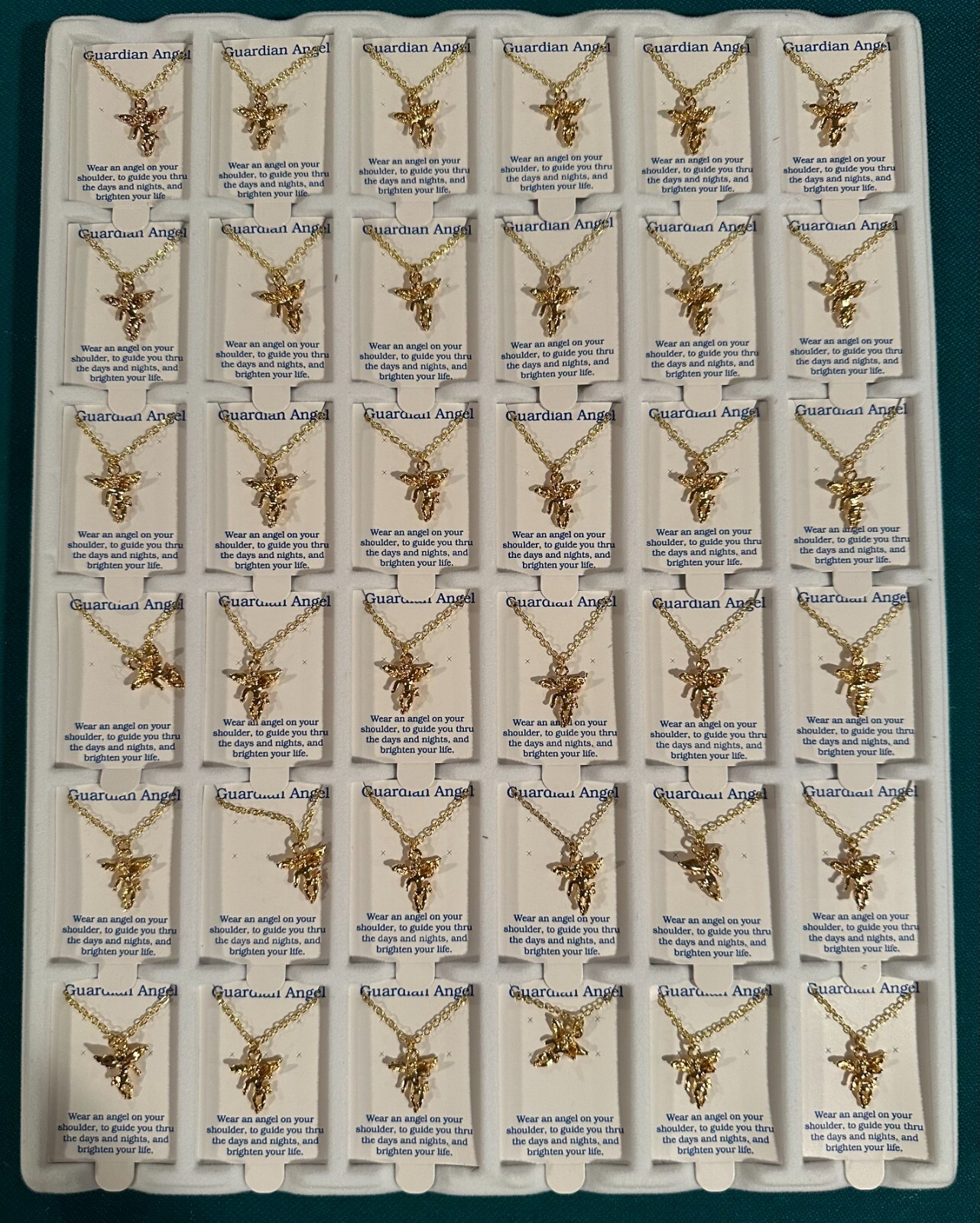 36pcs. Guardian Angel Pendant Unit