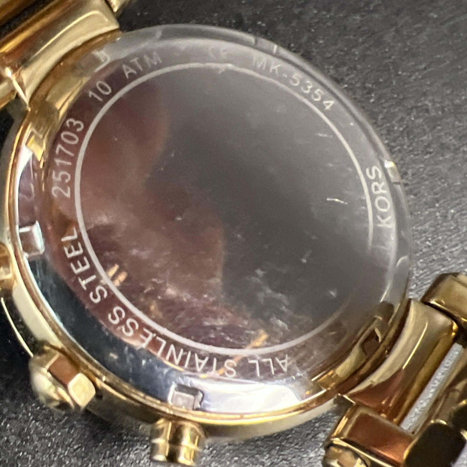 Michael Kors Parker Watch MK5354 Women’s Gold Stainless Steel for 6.25” Wrist
