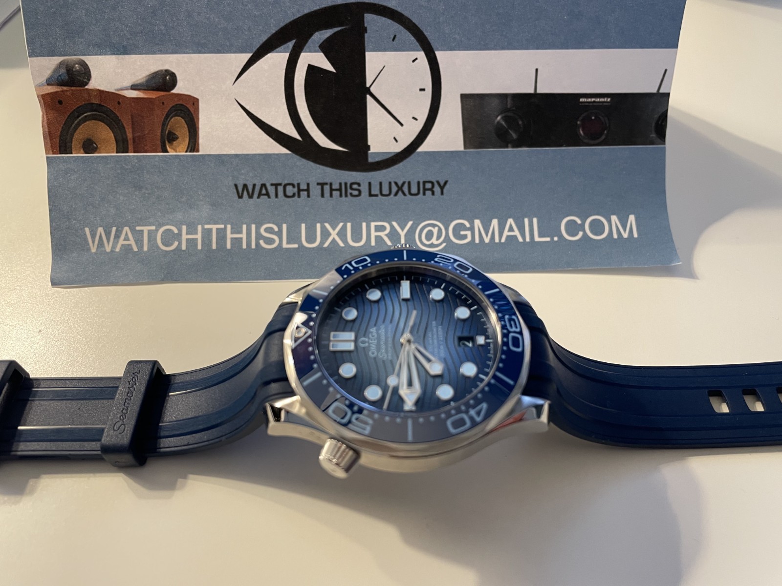 OMEGA Seamaster Diver 300M Summer Blue – Full Set – 210.32.42.20.03.002