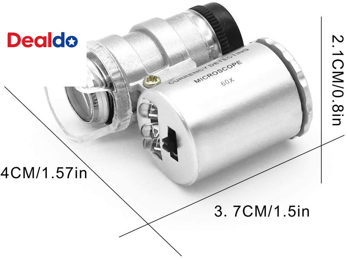 Diamond Tester Pen, Professional Jewelry Diamond Tester with 60X Jewelry Loupe M