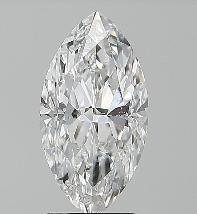 Natural Mined Diamond 2 CT Certified AGI Marquise Cut Loose D color SI1 clarity