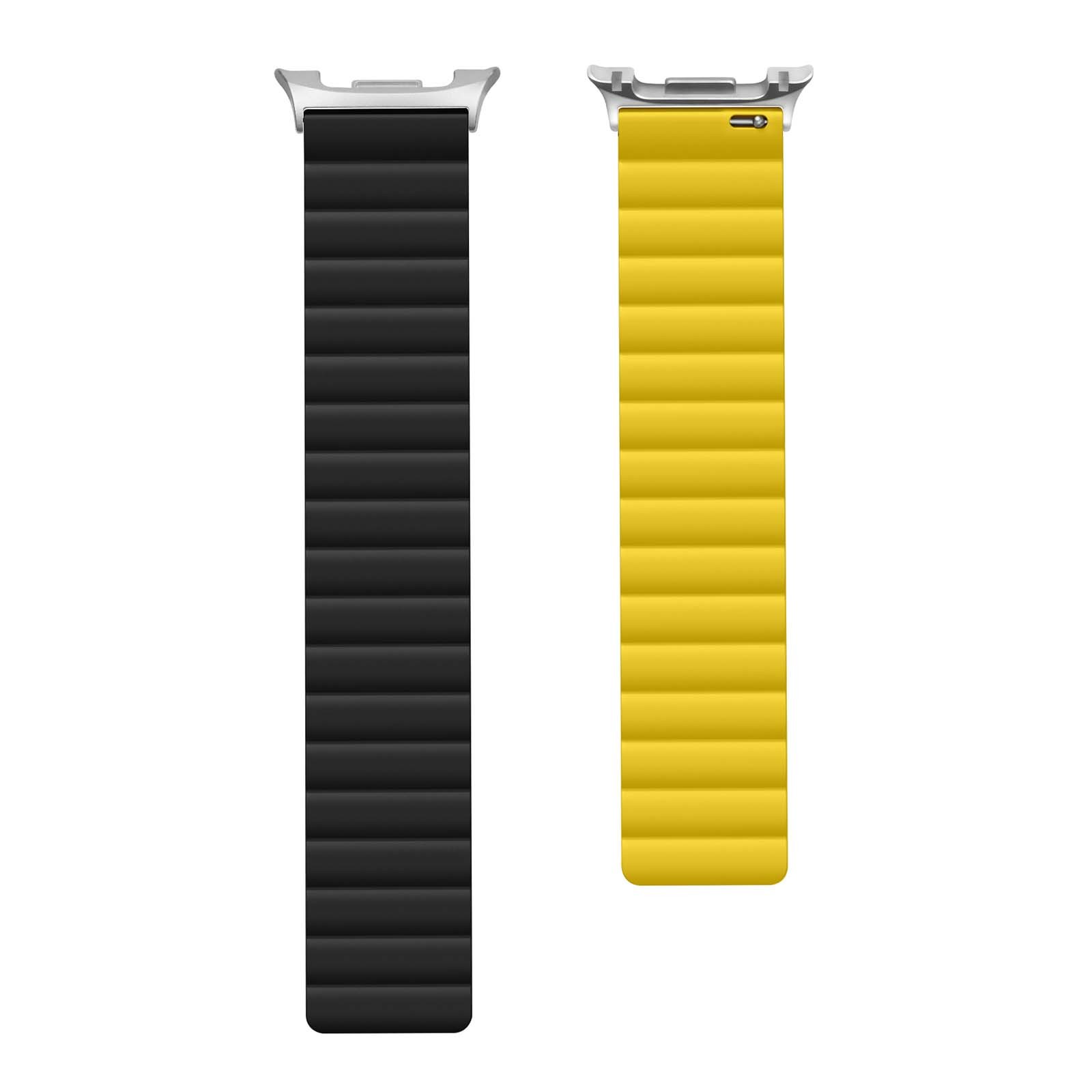Magnetic Sporty Silicone Strap For Samsung Galaxy Watch 8/8 Classic/Ultra 2025