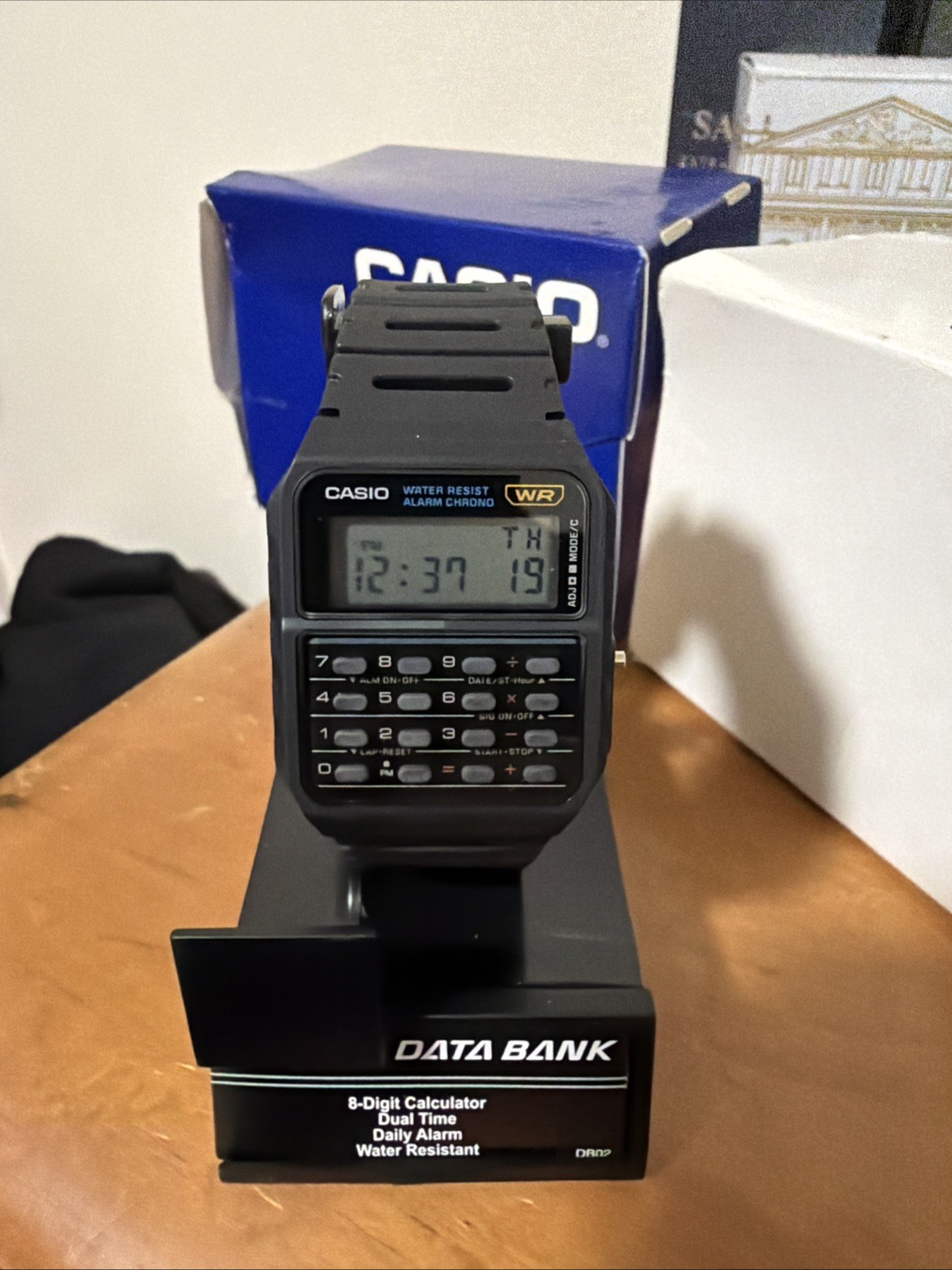 Casio CA53W-1CR 8-Digit Calculator Watch
