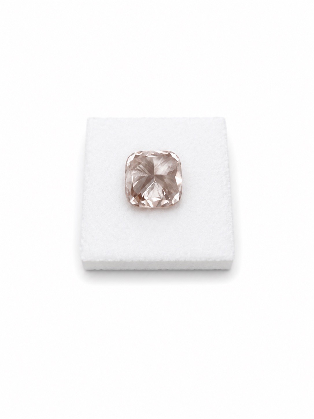 IGI Fancy Intense Pink Square Cushion Modified Brilliant 2.15ct VS1 US Seller