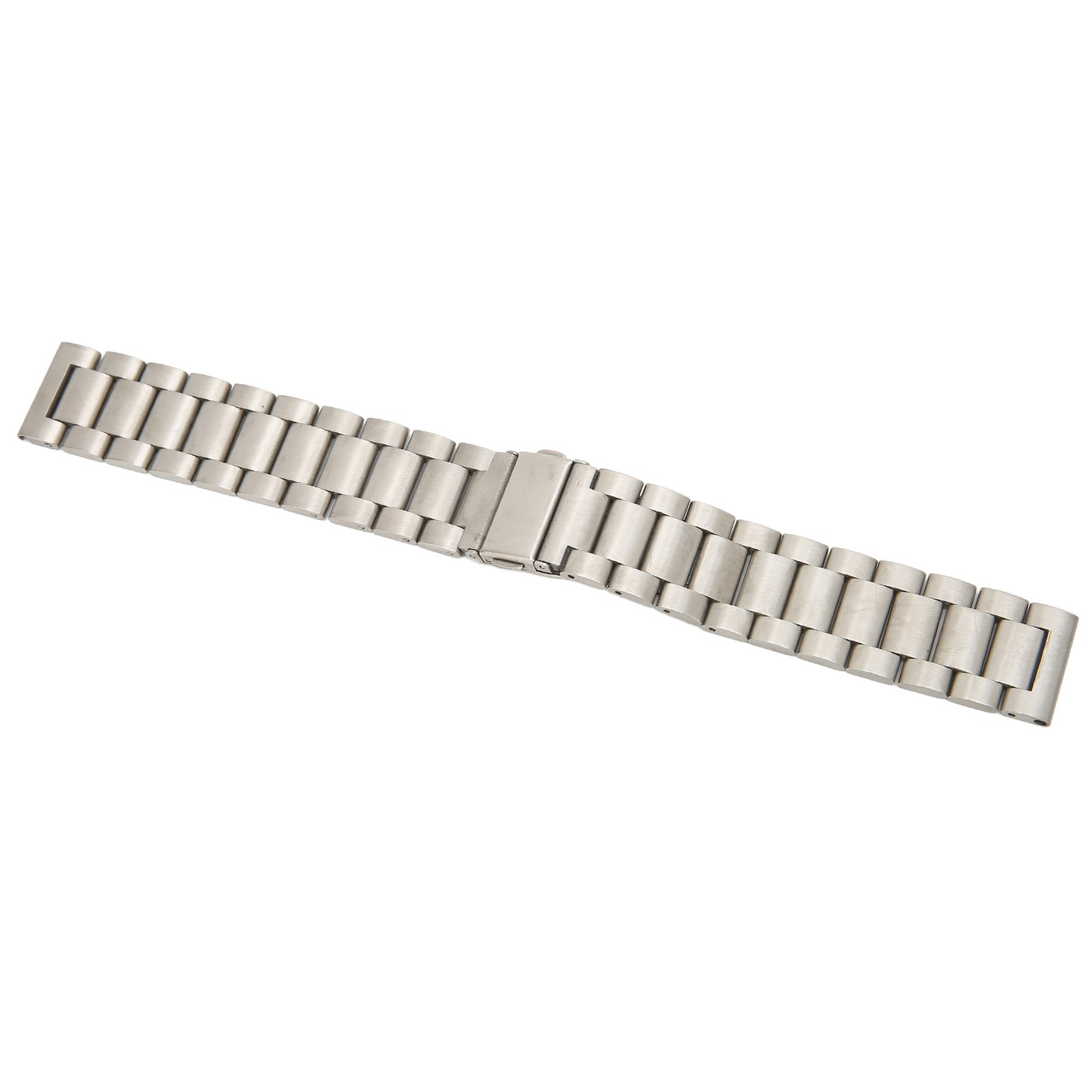 Smartwatch Band 20mm Double Buckle Wrist Strap Matel With Watch Pin For