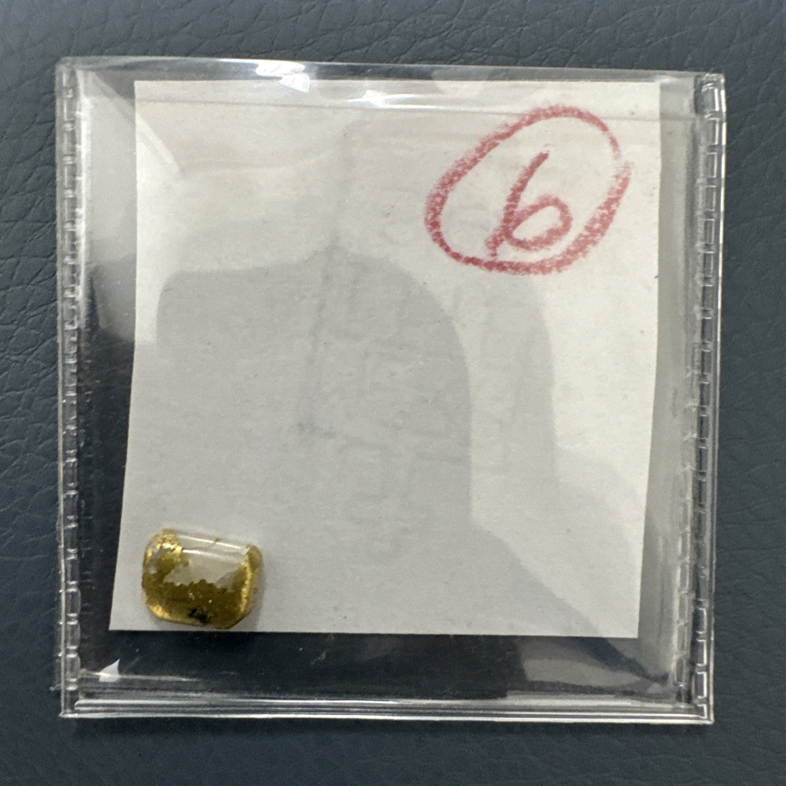 6.80 CT. RECTANGULAR Quartz Gold Cabochon, Jewelry Making, Repair. CALIFORNIA #6