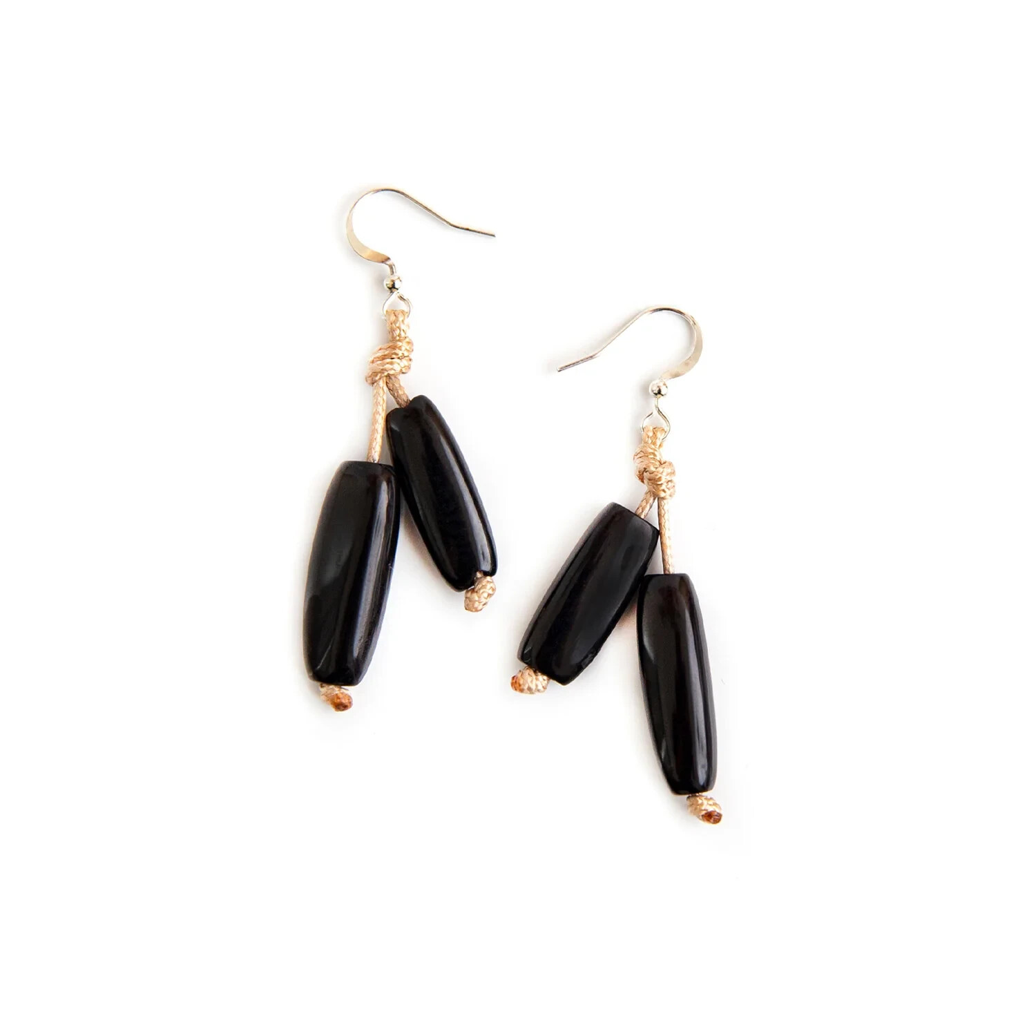 Fair Trade Tagua Nut Organic Earrings Jewelry (Sustainable & Eco-Friendly)