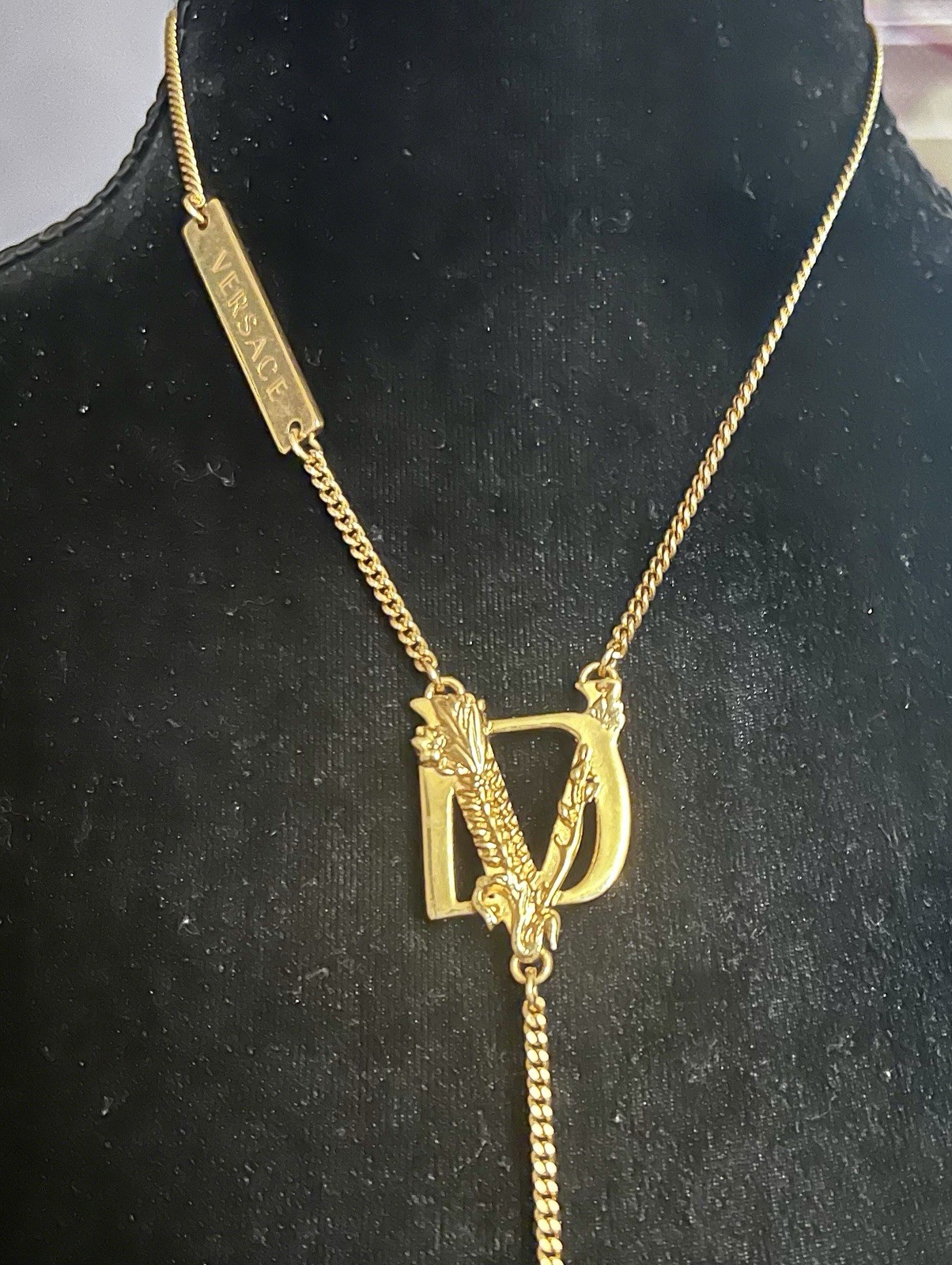 Versace body chain