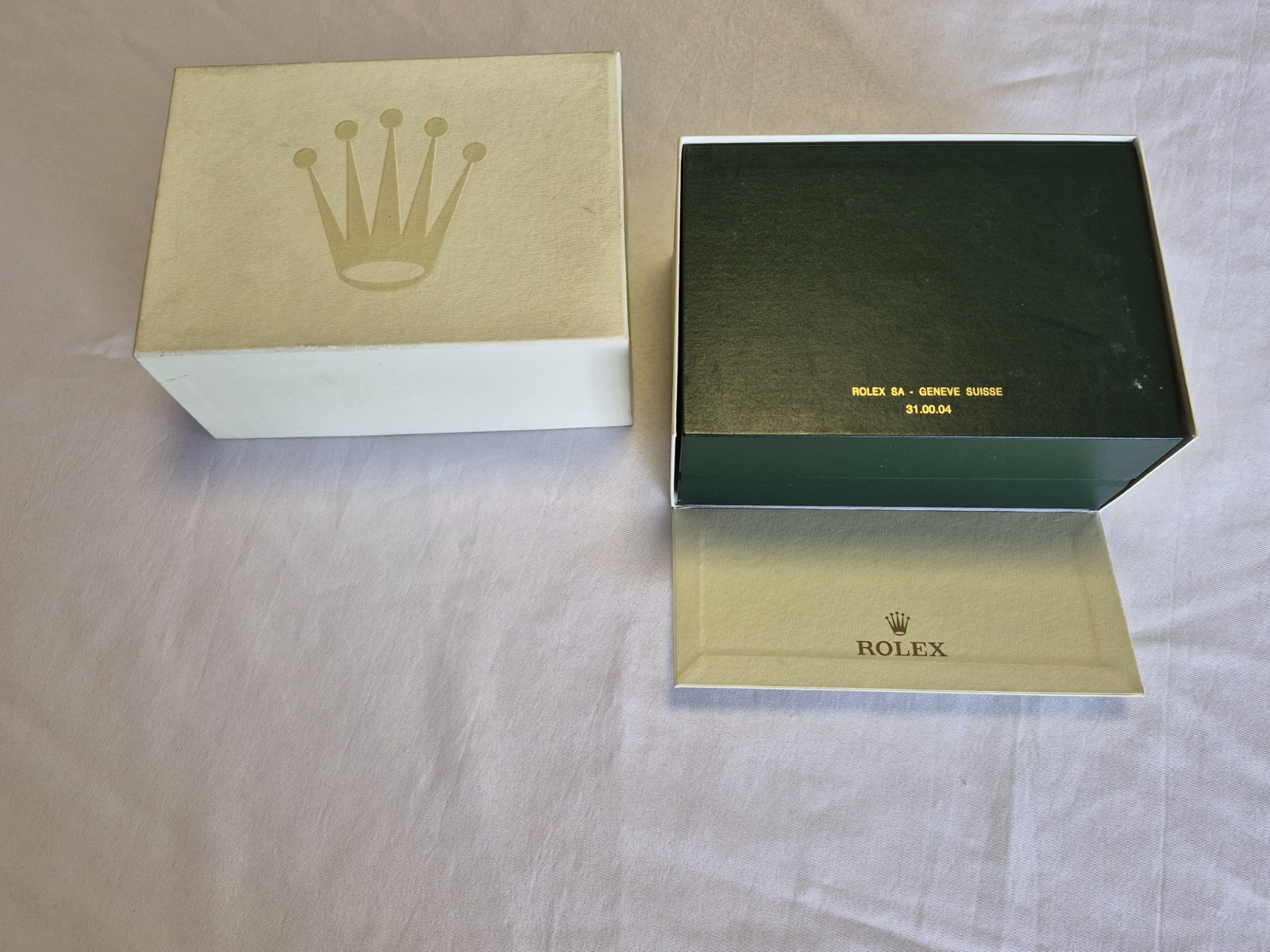 GENUINE Rolex Watch Storage Box (Green)