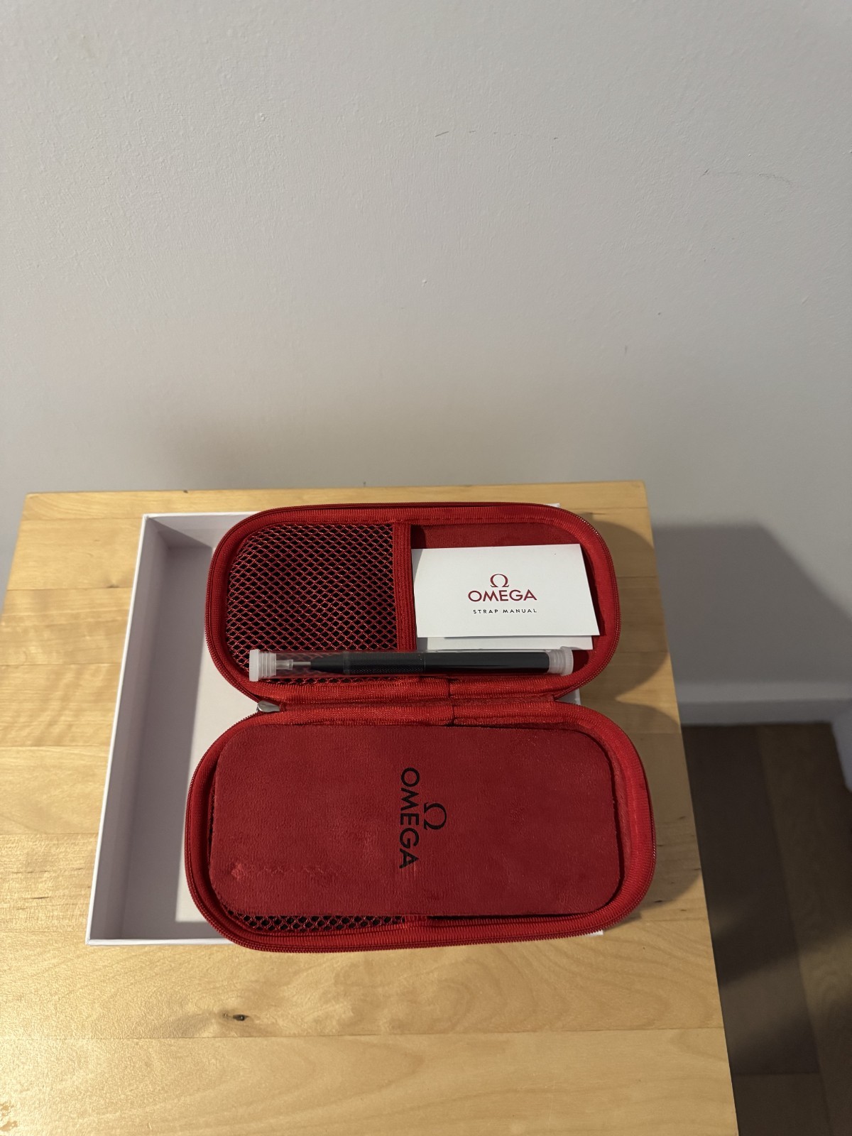 Omega – Watch Accessory Travel Case w/ Omega Spring Bar Tool – BRAND NEW