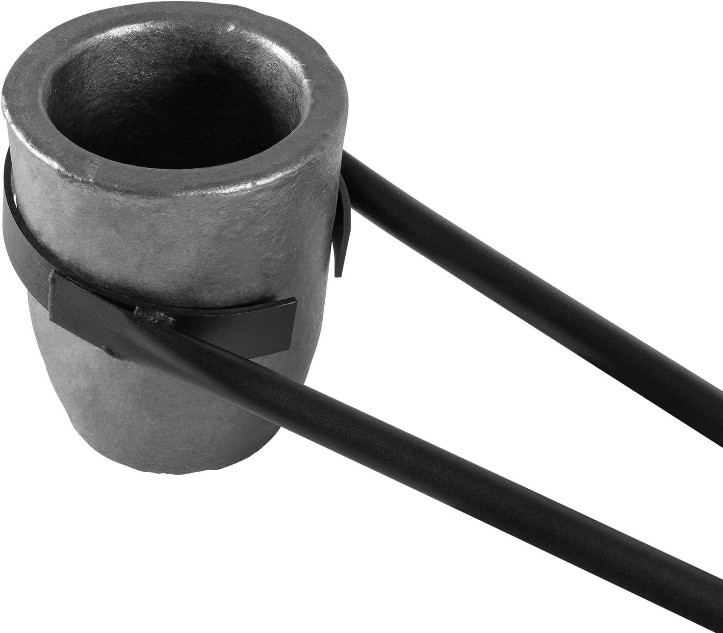 26″ Flask Tong Casting Crucible Holder 2.5″ to 4″ Universal Tong Foundry Melting