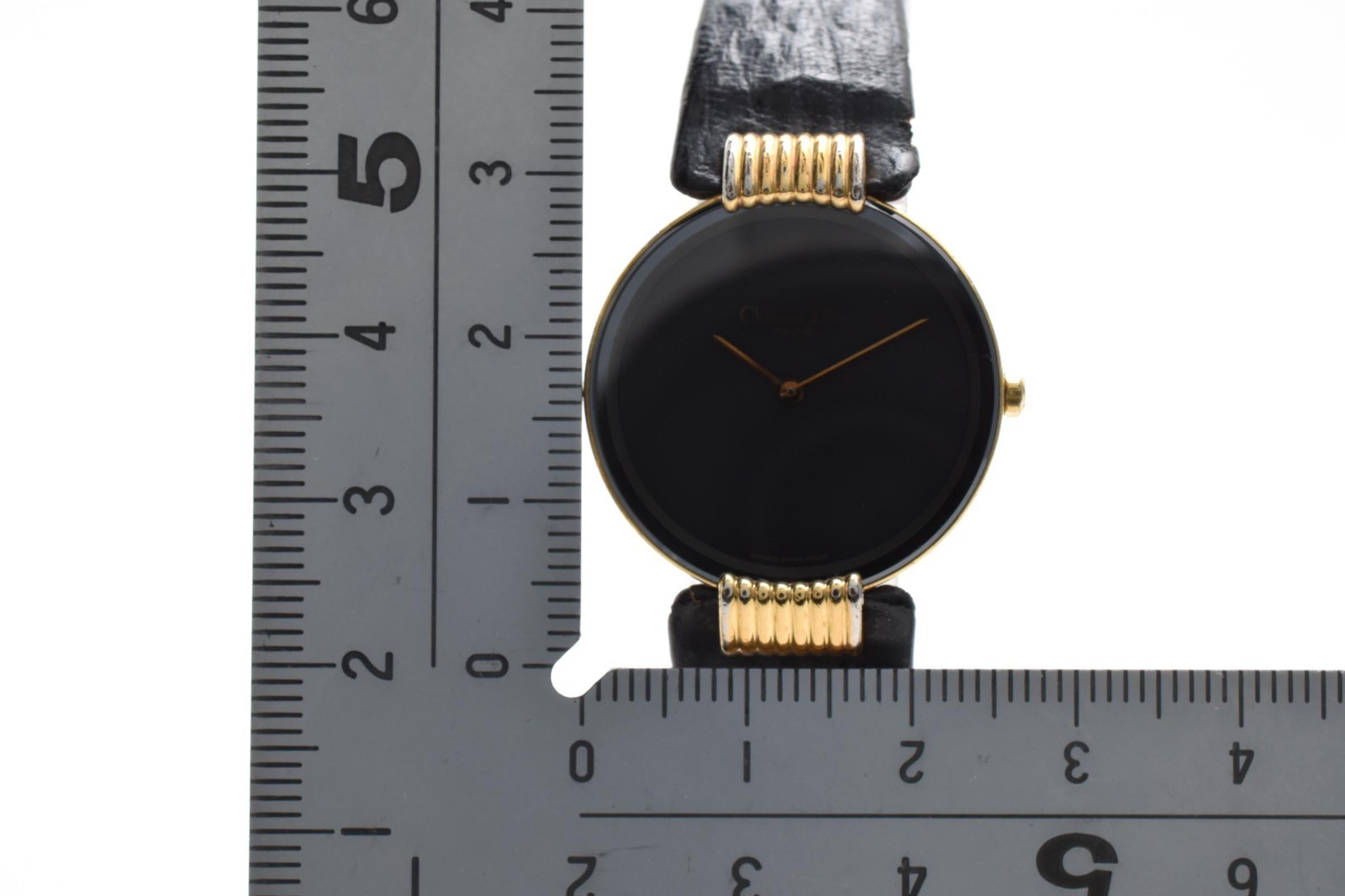 Vintage [ Near MINT ] Christian Dior Bagheera 46 153-3 Black Ladies Watch JAPAN