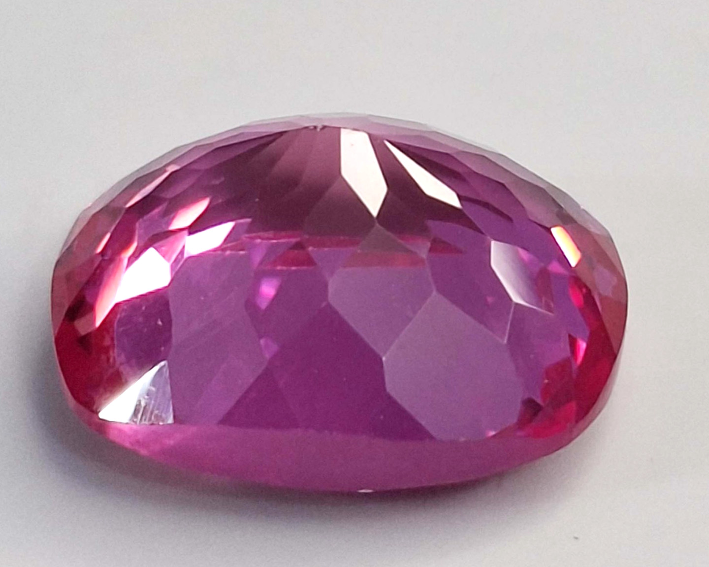 Natural Pink Sapphire Cushion Cut 14-16 Ct EGL Certified Loose Gemstone RK288