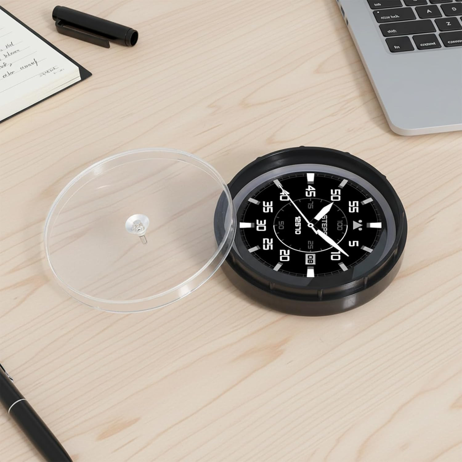 3 Pcs Watch Dial Holder, Portable Watch Movement Holder Dust-Proof Scratch-Resis