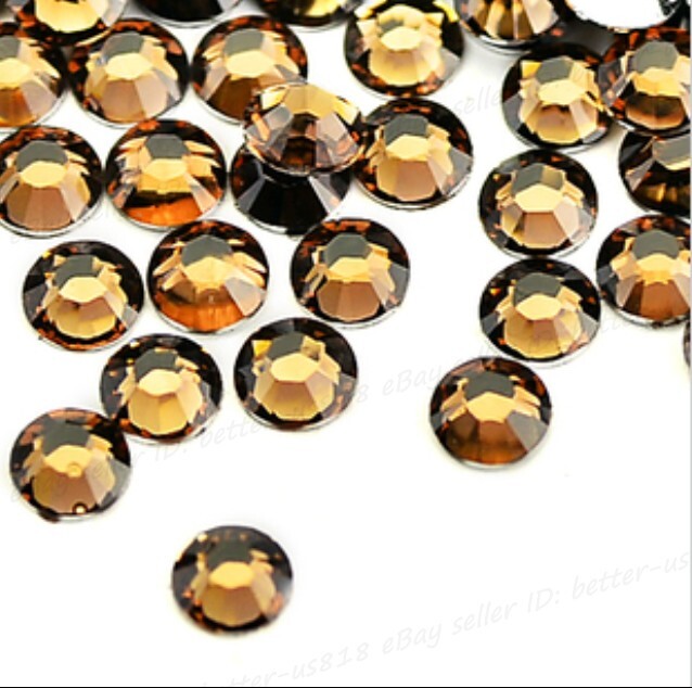 Crystal Flat Back Round ACRYLIC Hydro Gemstone 3 mm 4 mm 5 mm 6 mm 7 mm 8 mm