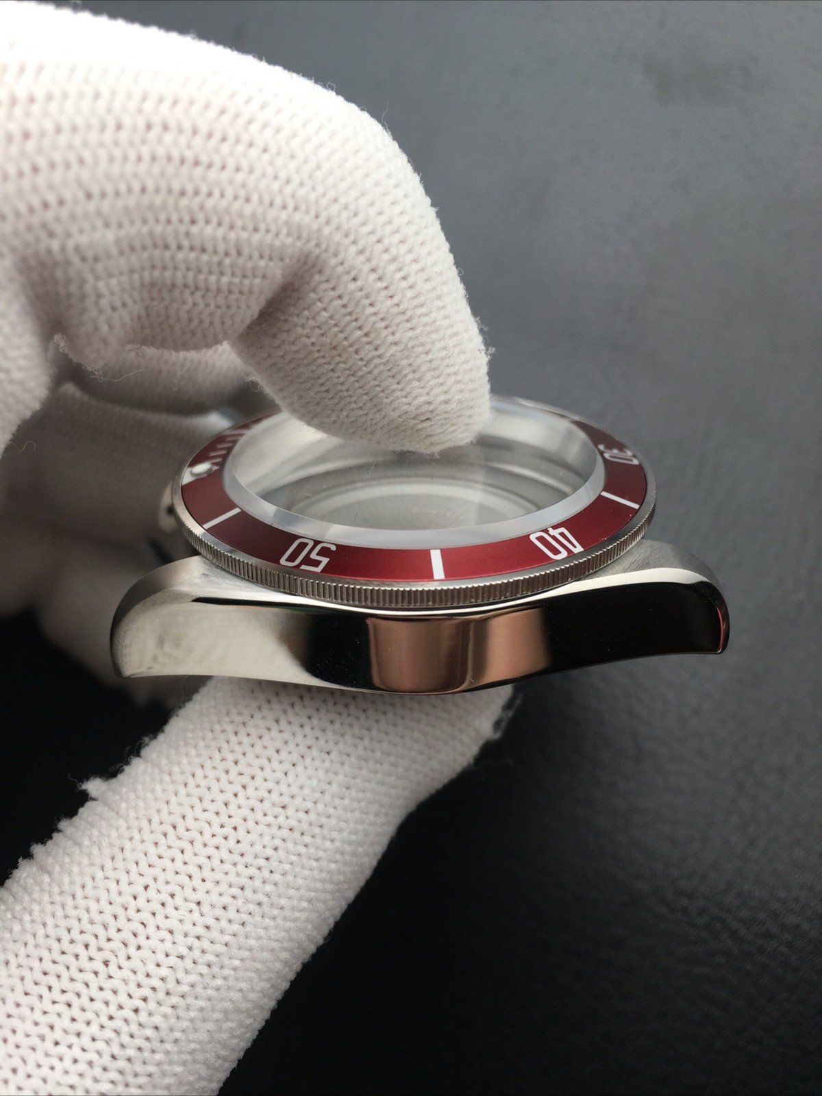 DIY Watch Part Kit for 2824 Heritage Black Bay 41mm Case+Dial+Hands+Steel Strap