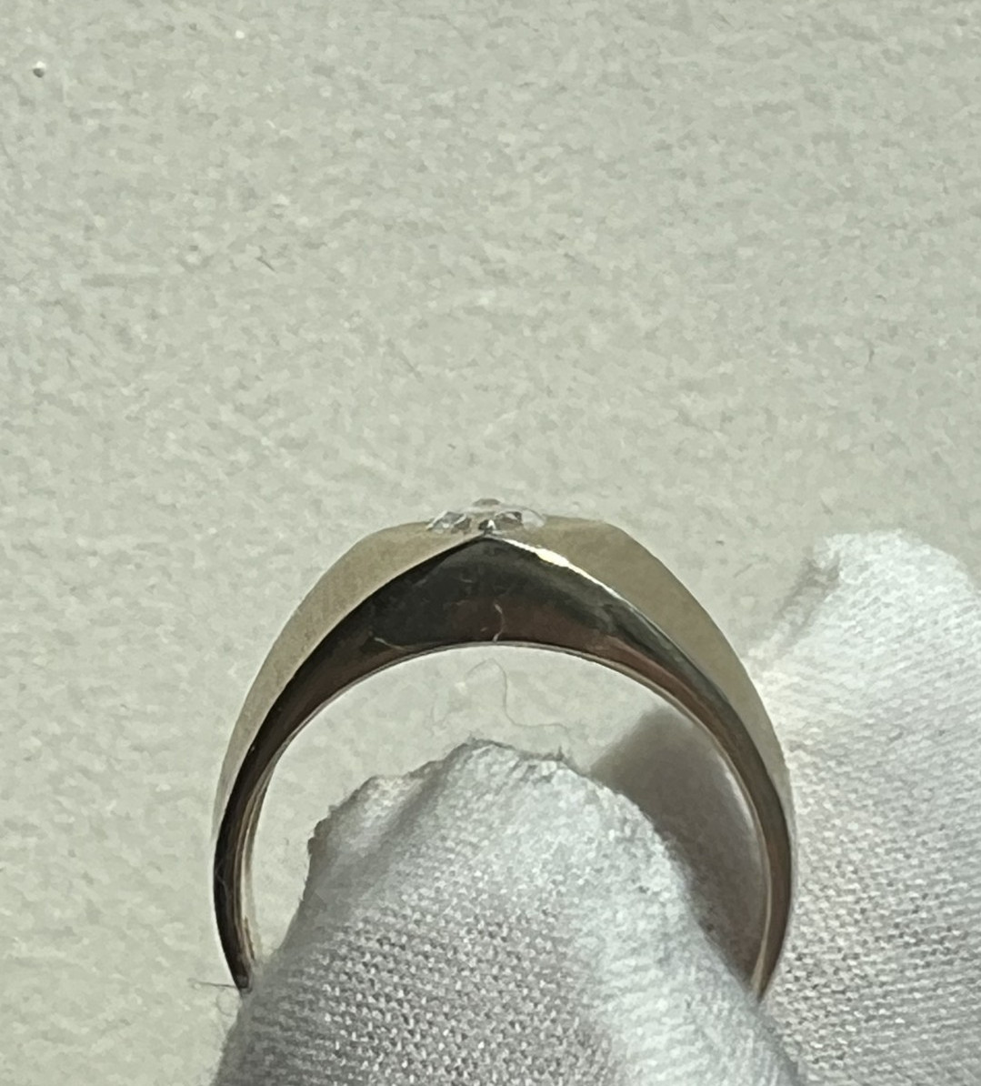 GIA certified 0.69 ct Marquise Natural Diamond 10k Gold Vintage Ring