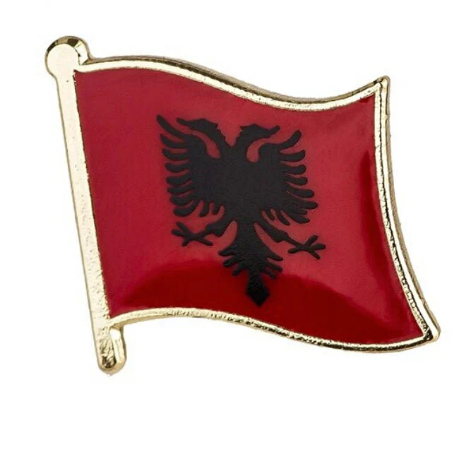 Albania Flag Lapel Pin