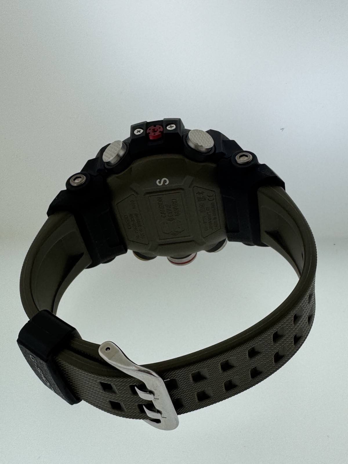 Casio G-Shock WATCH GG B100 1A3 COMPASS GREENISH BLACK BENZEL DISPLAY SAMPLE 61