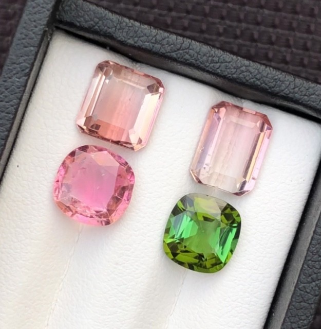 10.7 Carat Natural Multi Color Tourmaline Lot Loose gemstone From Africa